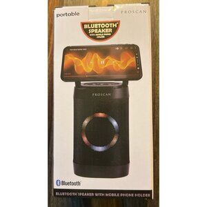 Bluetooth® SPEAKER WITH MOBILE PHONE HOLDER
